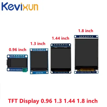 Ecran TFT 0.96 1.3 1.44 1.8 inch IPS 7P SPI HD 65K Full Color LCD Module ST7735 / ST7789 Conduce IC 80*160 240*240 (Nu OLED)