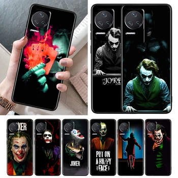 DC Artă Joker Film de Caz Pentru Xiaomi Redmi K50 K40 Gaming 11 Prim-10 10C 9AT 9A 9C 9T 8 7A 4X 5G Moale TPU Negru Capacul Telefonului
