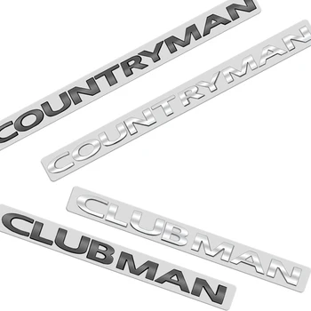 Metal Emblema Auto Autocolant Scrisoare Insigna Decal Corpul Portbagaj Decor pentru Mini Cooper S Countryman R60 R61 Clubman F56 R57 R52 R53 R56