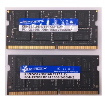 KEMBONA LAPTOP KIT DDR4(2X16GB) 2400MHZ 2666MHZ pentru Notebook RAM 32GB 260PIN SODIMM RAM Stick Transport Gratuit