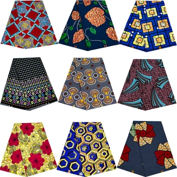 Africa Nigeria Imprimate Tesatura Real Ceara Mozaic De Cusut Rochie De Mireasa Material De Îmbrăcăminte Accesoriu De Ț Poliester De Înaltă Calitate
