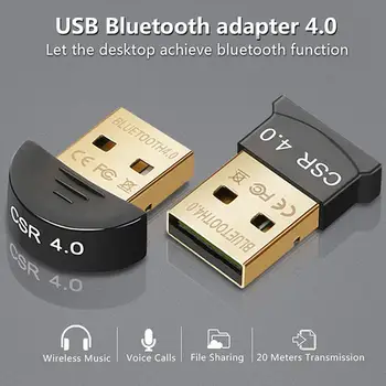 Mini Adaptor USB Dongle compatibil Bluetooth CSR V4.0 Adaptor Wireless USB Pentru PC, Laptop Windows 10 8 XP Win 7, Vista 32/64