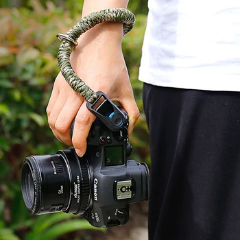 Noul Manual Original Țesute Camera Curea De Mână Pentru Canon Nikon Sony Fuji Leica, Olympus Micro Singur Ouick Eliberarea Curea De Mână