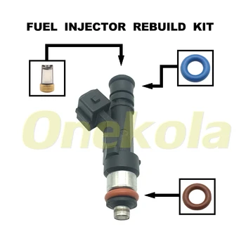 Injectorului de combustibil Servicii de Reparare Kit Filtre Orings Garnituri Garnituri Pentru 0280158101 se Potrivesc Chevrolet Optra Design Lacetti 96487557 EV14
