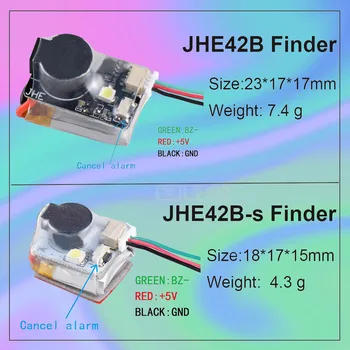 JHE42B /JHE42B-s Finder LED Alarmă Buzzer 5V Super Tare Sonerie Tracker 110dB/100DB Pentru FPV Racing Zbor Drone Controller