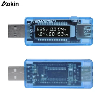 Incarcator USB Tester Medicul de Tensiune de Curent Contor de Voltmetru Ampermetru Capacitate Baterie Tester Mobil, Detector de Putere USB Metru