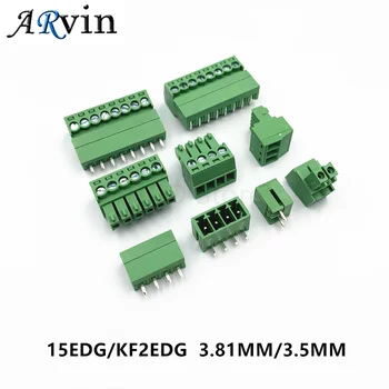 15EDG 3,81 MM 3.5 MM KF2EDG PCB Bloc Terminal cu Șurub Conector PLUG PIN HEADER SOCKET 2/3/4/5/6/7/8/9/10/11/12/13/14/15/16P/18p