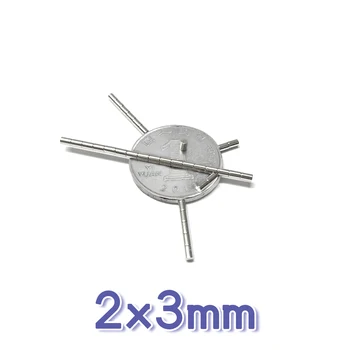 20-5000Pcs Mici, Rotunde Magnet 2x3mm Neodim Magnetic Puternic Magnet Permanent mini Disc magnet pentru câmpul de sunet electronice