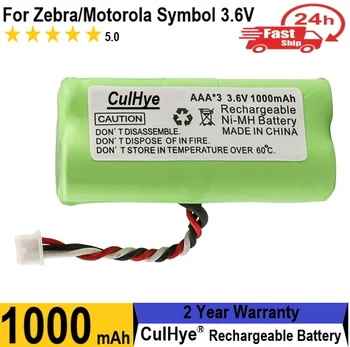 AAA 3.6 V 1000mAh Ni-MH Baterie Reîncărcabilă de Înlocuire pentru Zebra/Motorola Symbol 82-67705-01 LS-4278 LS4278-M BTRY-LS42R
