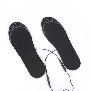 Electrice Incalzite Tălpi interioare de Iarnă Bărbați Femei Incalzite Insertii de Pantofi Acuzat Branțuri Pentru Pantofi de Boot Sosete Calde USB Cabluri de Încărcare
